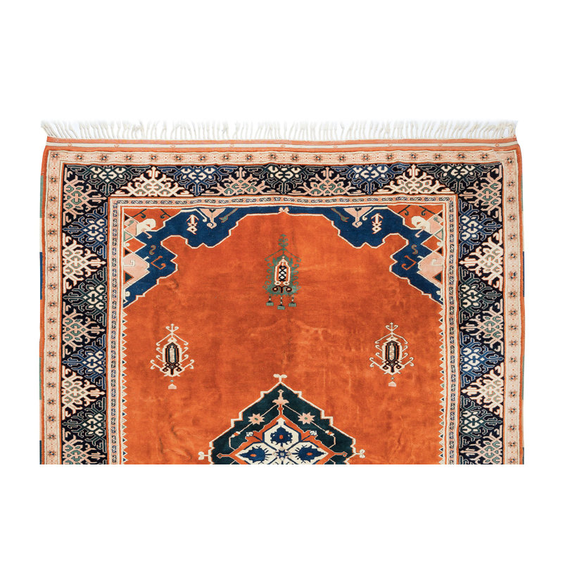 Grand tapis turc fait à la main, tapis noué à la main, 100% laine