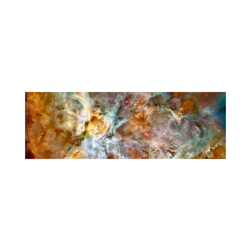 Carina Nebula (Hubble Space Telescope)' Graphic Art, 152.4 cm H x 50.8 cm W x 1.91 cm D, Wrapped Canvas