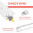 UltraPro 48-inch Direct Wire LED Under Cabinet Light Fixture