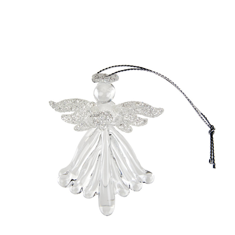 Mcdaniel 8cm Glass Hanging Figurine Ornament