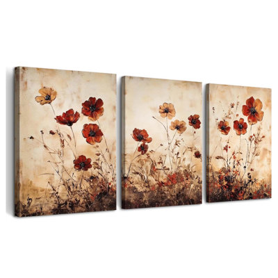 3 Piece Wrapped Canvas Print
