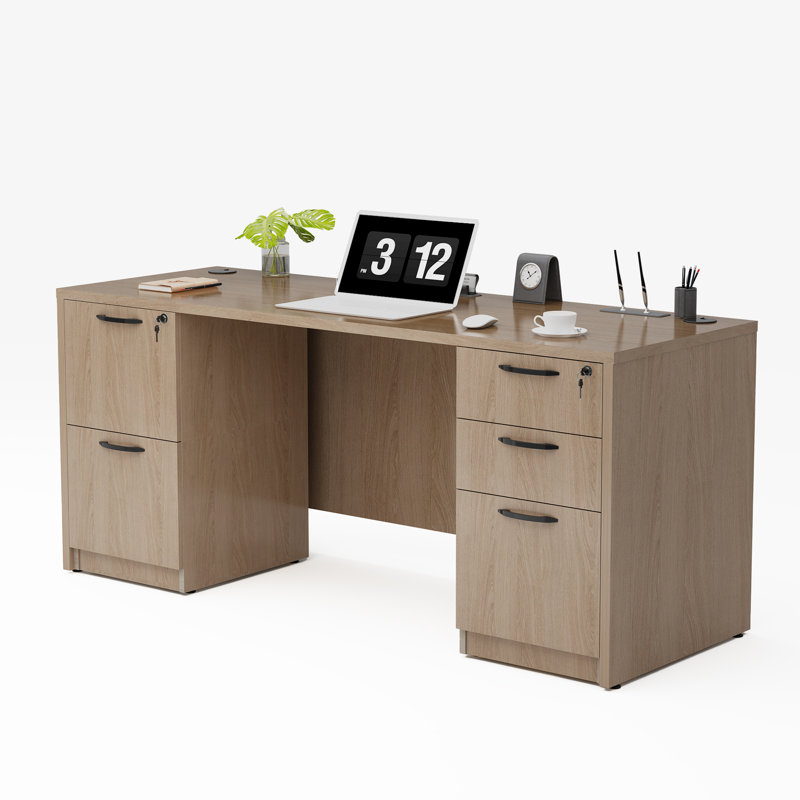 Parven Executive Desk, Lime