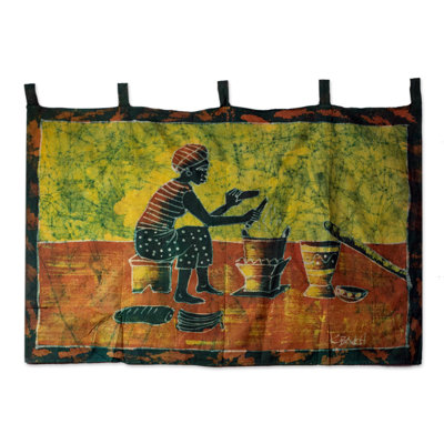 Hand Woven Cotton Wall Hanging
