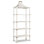 Mindy Etagere Bookcase