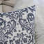 Coussin Baroque Skull - Coussin décoratif noir et blanc