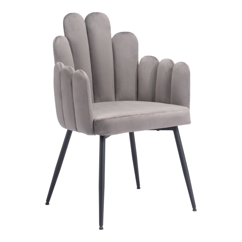 Ensemble de chaises Clere (ensemble de 2), Gris