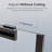 Frameless Single Sliding Shower Door