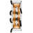 Steel Handcrafted Rectangle Chandelier Pot Rack