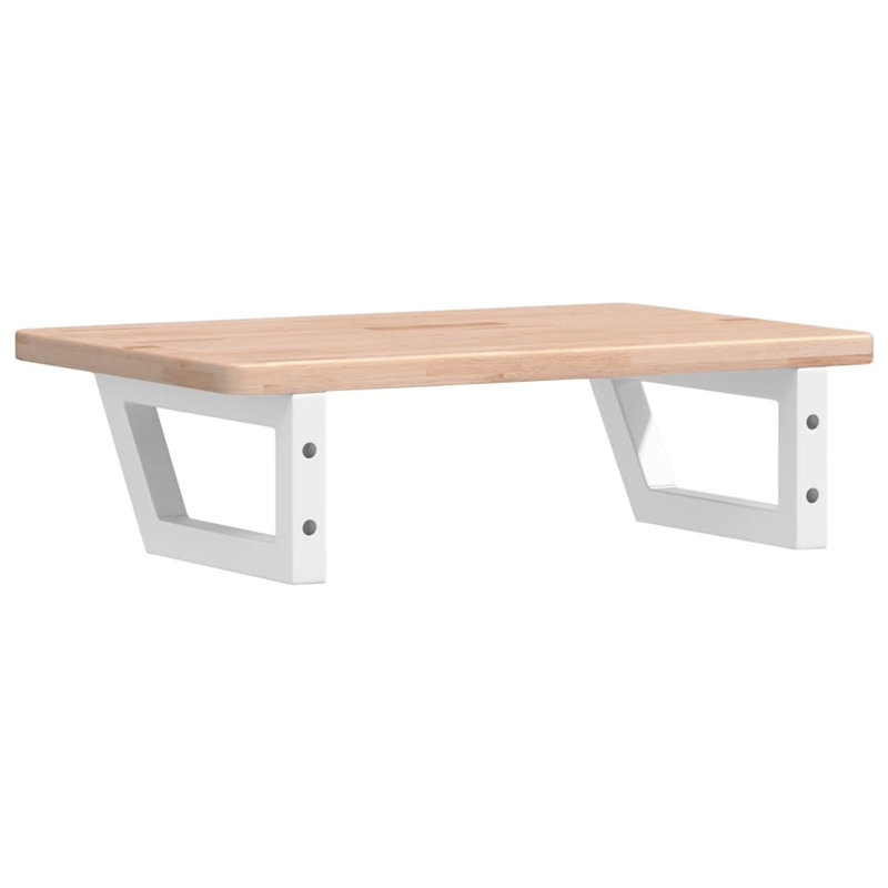Bracket Shelf, 2.5cm H x 60cm W x 40cm D, Brown/White