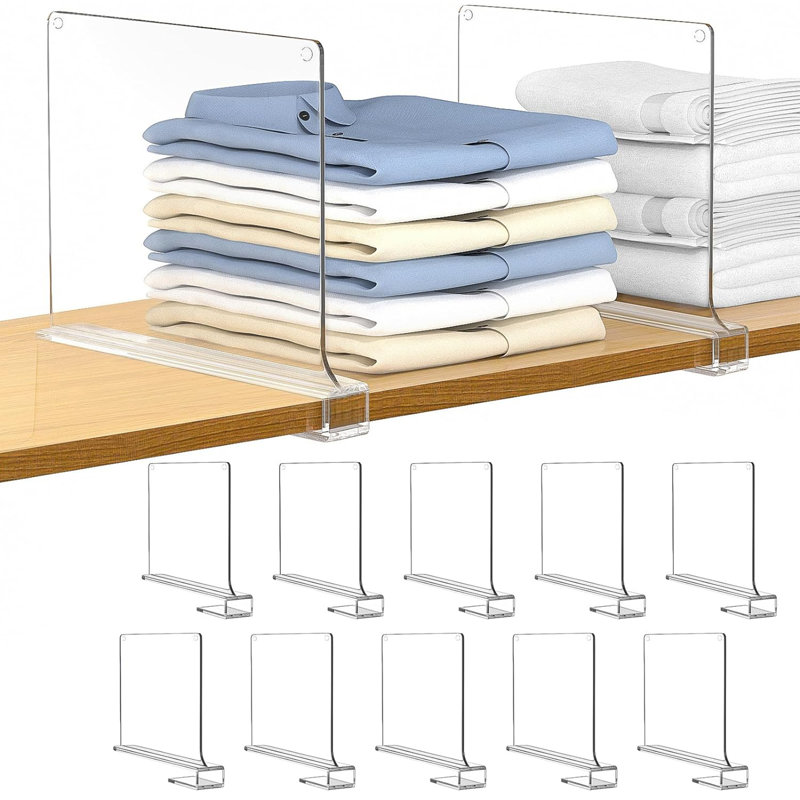 Plastic / Acrylic Shelf Divider