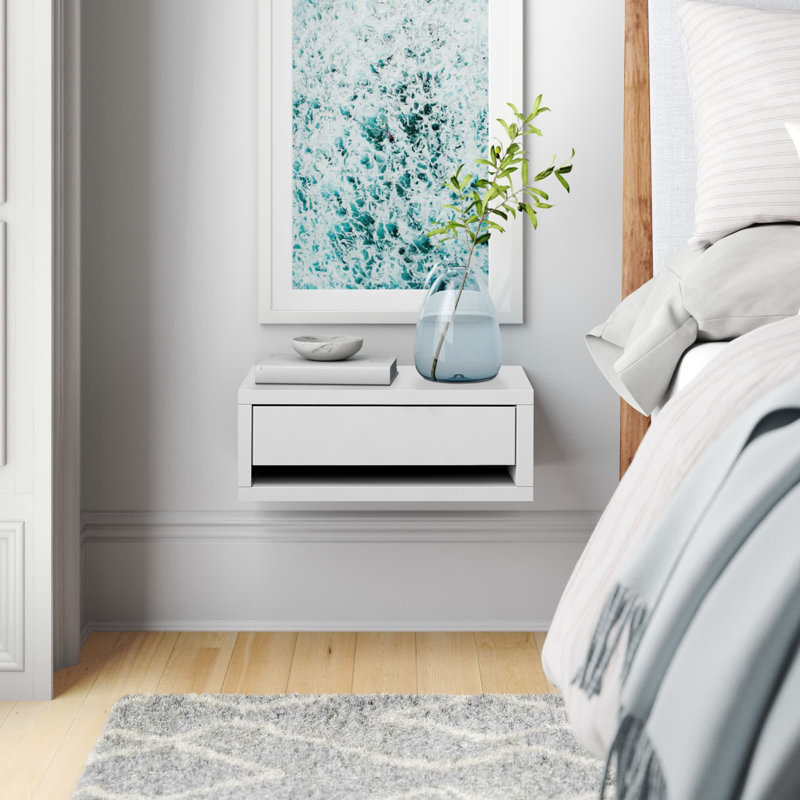 Miramar 18.5 " W Nightstand, White