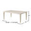 Table de salle à manger élégante Elegant