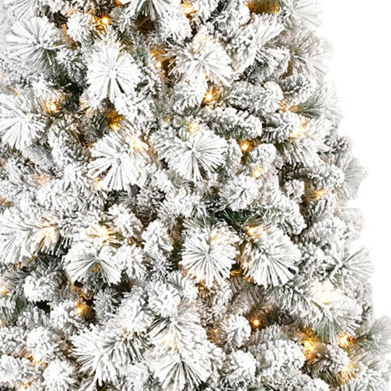 Arbre de Noël pin mince et illuminé 4 pi