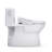 TOTO Redington 1G WASHLET+ S2 One-Piece Elongated 1.0 GPF Universal Height Toilet with CEFIONTECT, Cotton White - MW6723346CUFG#01