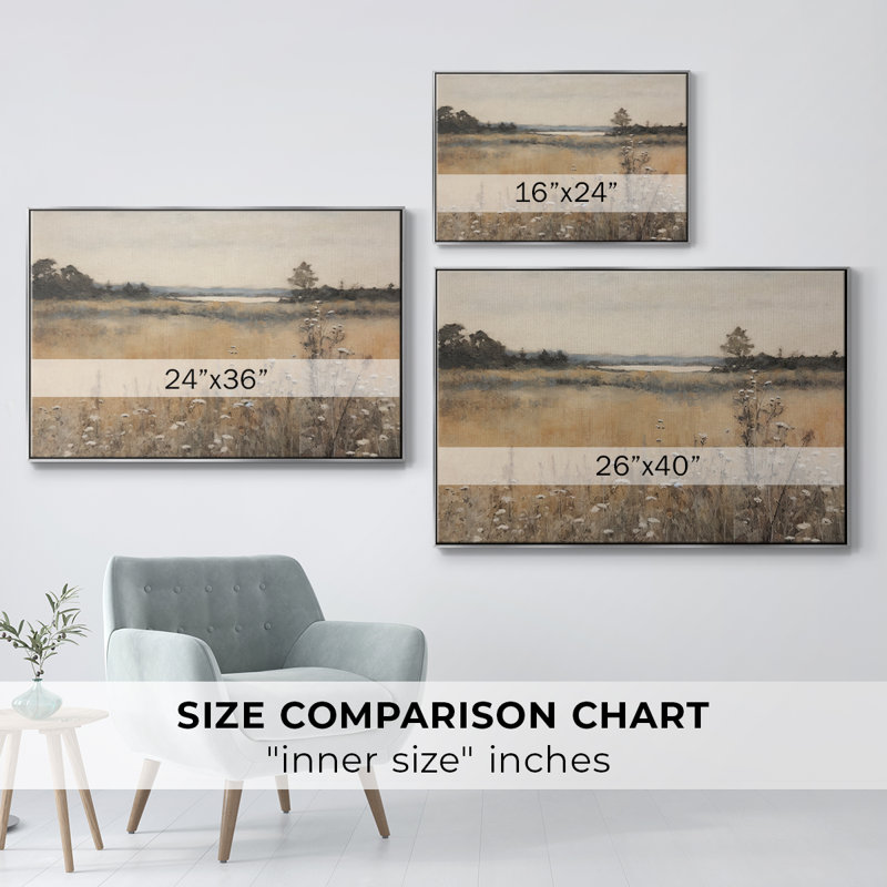 " Vintage Landscape - IX ", 25" H x 37" W