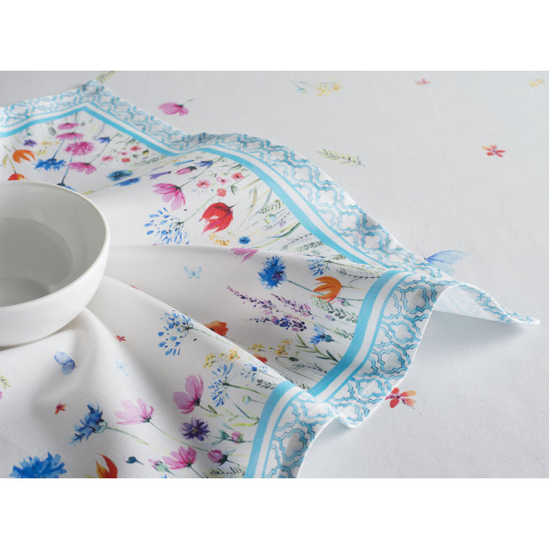 Serviettes 100% coton Maison d'Hermine Flower In The Field - 20 po x 20 po