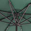 Antibes 2.7m Traditional Parasol with Lights-1258266140