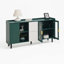 Armoire de rangement Modern Kitchen Pantry, armoire de rangement avec 2 tiroirs Coffee Bar-2049205243