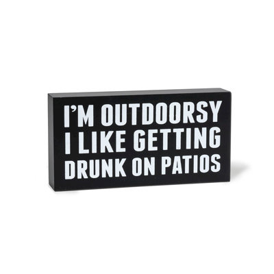 Text & Numbers Box Signs & Plaques