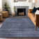 Premium Machine Washable Prisco Navy Rug