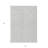 3' X 5' Silver And Ivory Geometric Washable Indoor Outdoor Area Rug