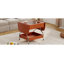 Table, table basse moderne avec roulettes, table basse pliante avec 1 tiroir et 2 niveaux de rangement, table basse à cadre en métal pour le salon