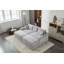 Canapé modulaire, housses de coussin en velours côtelé, housses de canapé souples et extensibles avec coussins 2 pièces-24268622