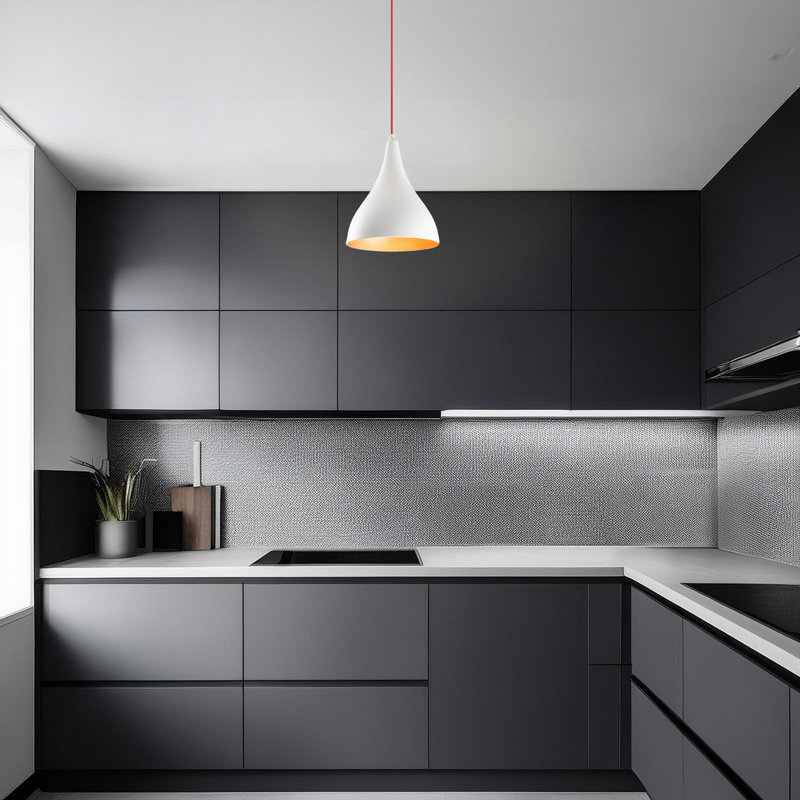 Metal Body Single Pendant