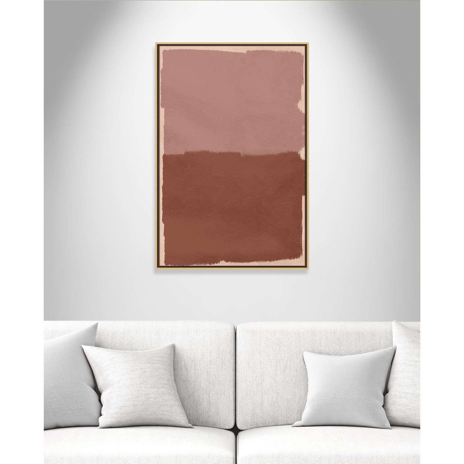 Hollow Delight Print by Marcus Prime, 25.5'' W x 37.5'' H, Natural Floater