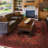 Doughman Oriental Floral Antique Red Fringed Wool Area Rug-22795879