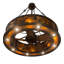 Whispering Pines Outdoor Downrod Ceiling Fan