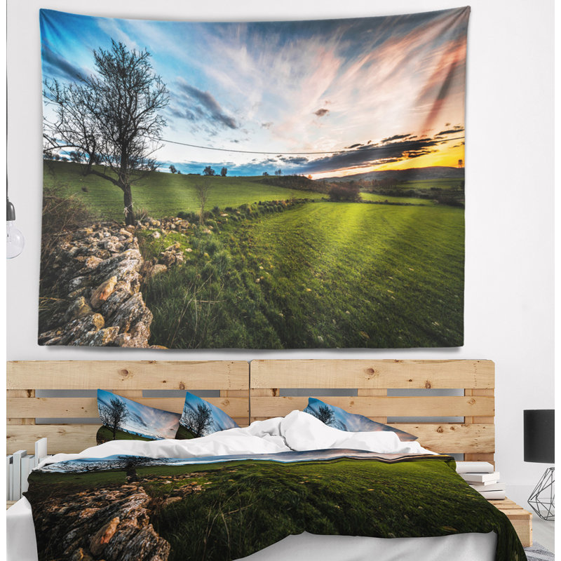 Polyester Tapestry, 32" H x 39" W