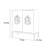 Luxury Multi-Functional Accent Cabinet