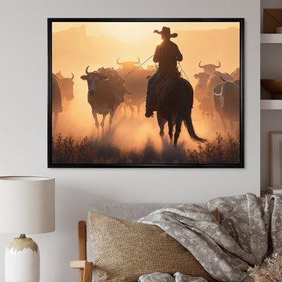 Kirts " Wrangler In Sunset I "