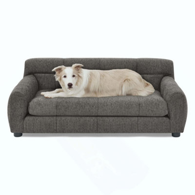 Soft And Comfortable Pet Sofa With Backrest And Armrests, Suitable For Modern Rectangular Pet Sofas For Small And Medium-Sized Dogs