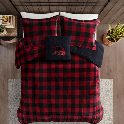 Warm And Relaxing To Comforter In Full/queen, With Sham Pillowcase