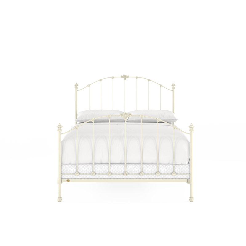 171 Country French Bed | Complete Standard, Queen, Gloss Off-White