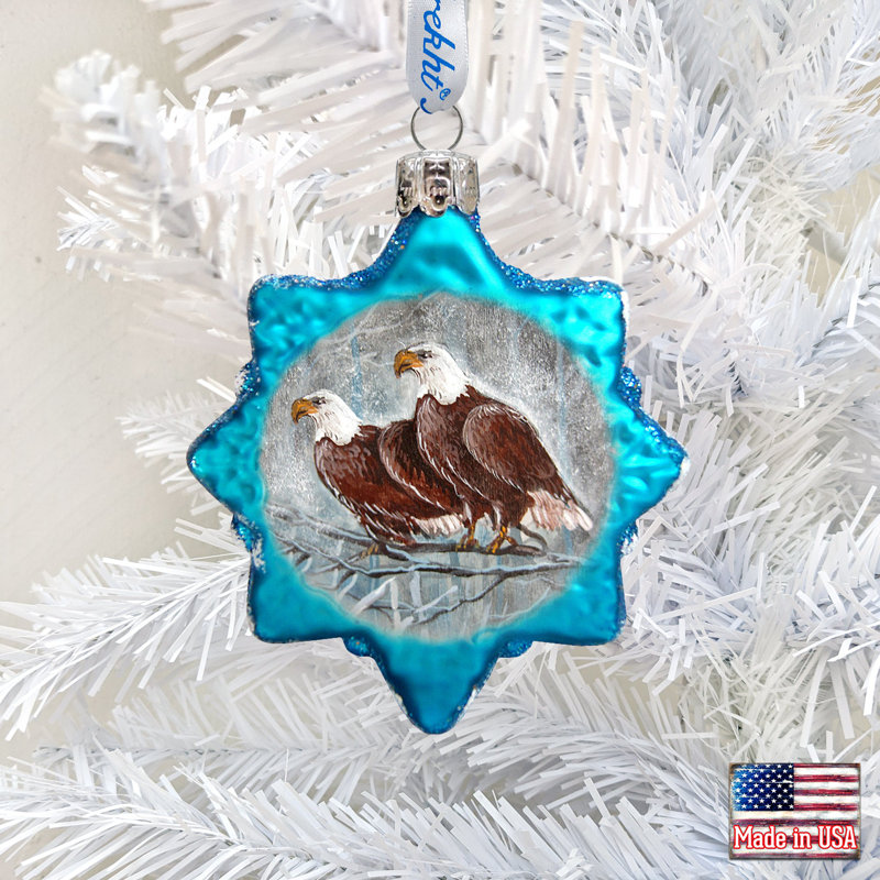 Keepsake 2'' Handmade Glass Holiday Shaped Ornament