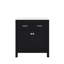 Ensemble de meuble-lavabo autoportant de 30 pouces avec lavabo, ensemble de lavabo simple avec tiroirs, une armoire et un tiroir basculant-863803360