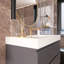 Meuble-lavabo mural 36 po en contreplaqué flottant avec lavabo