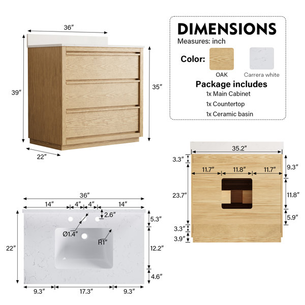 Dimensions du produit