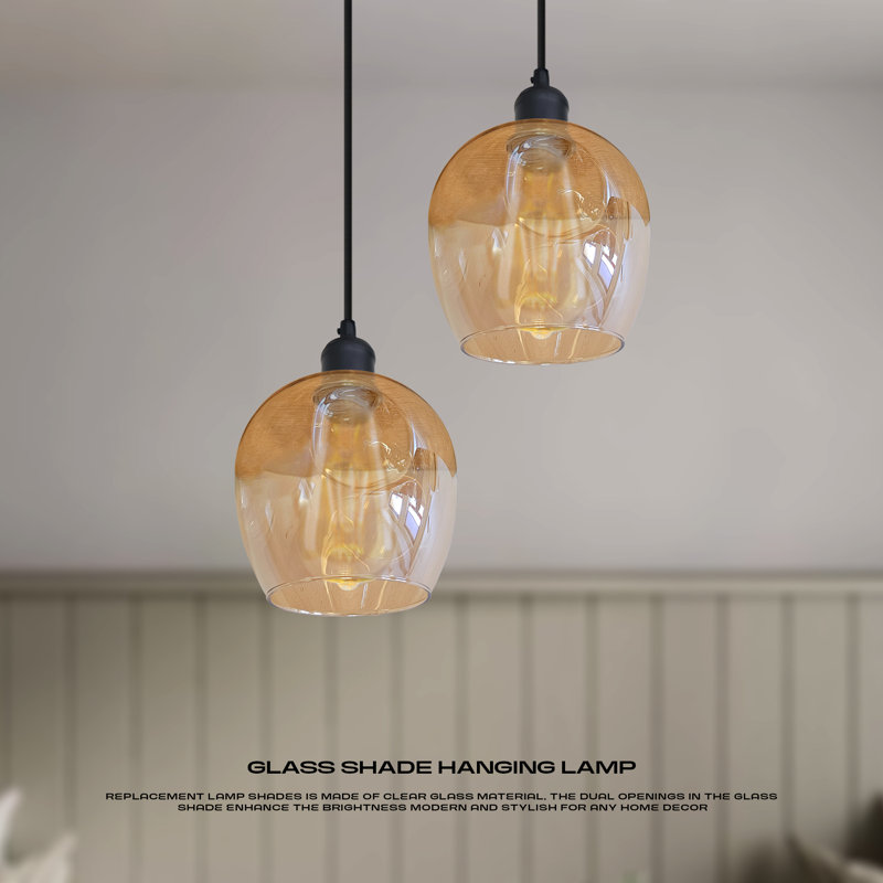 Dariyon 1 - Light Gold Pendant