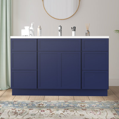 Base de meuble-lavabo simple 54 po seulement
