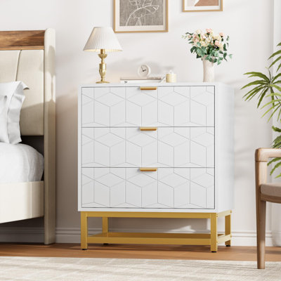 Commode 3 tiroirs Modern