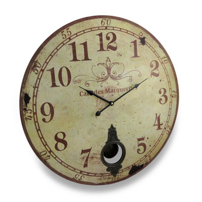 Horloge murale 22,75 po Evieanna
