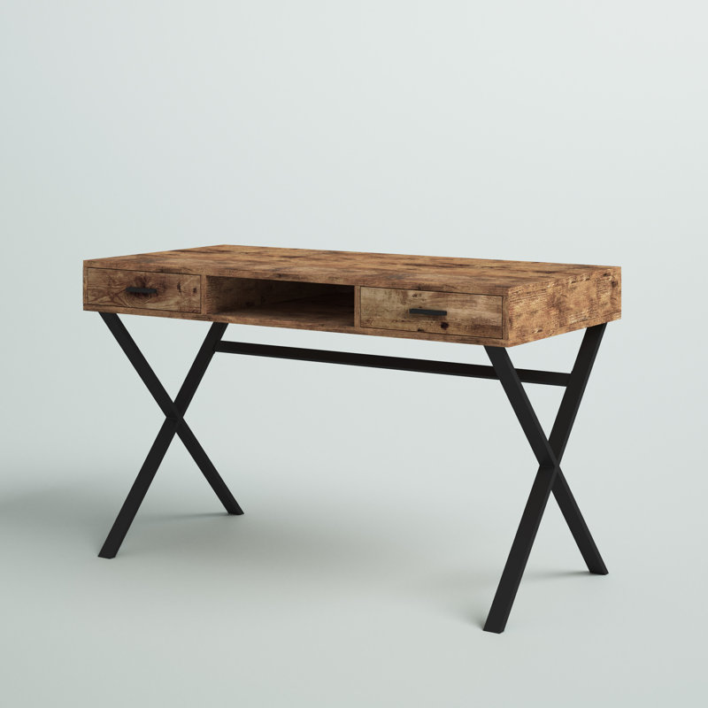 Bruno Metal Base Writing Desk