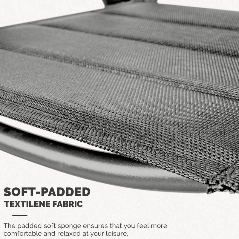 Chaise de patio Antina, Gris