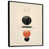 Black Floater Framed