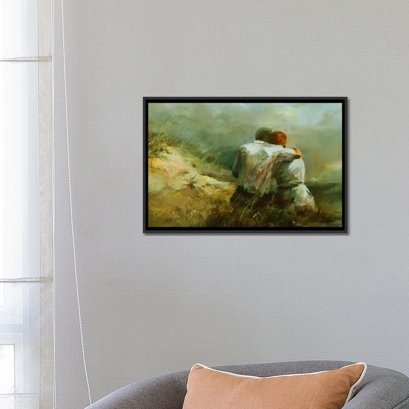 « unit » par william matthews, reproduction d’art sur toile, H 18 po x l 26 po x P 1,5 po, Toile avec cadre noir