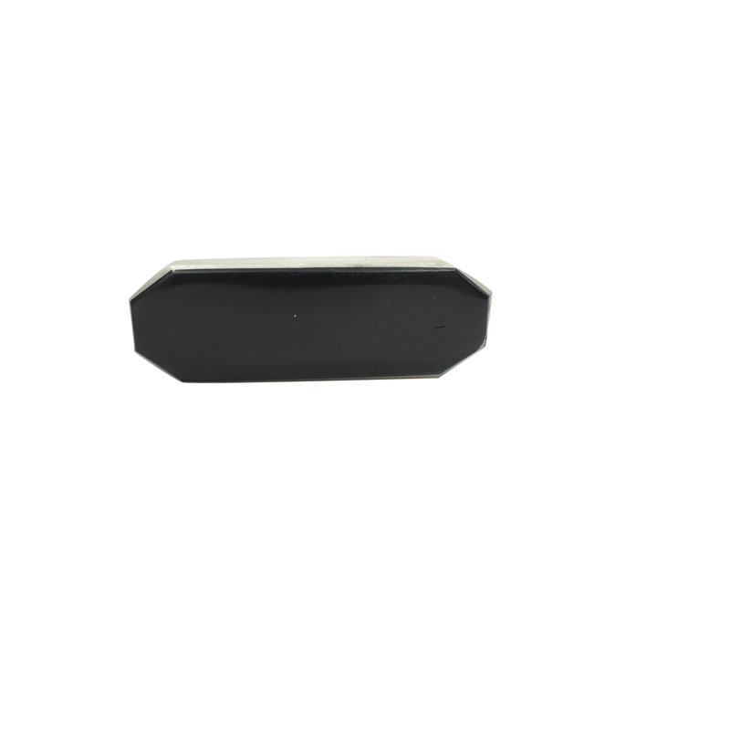 Oversized 2.25" Length Geometric Knob Multipack, Black/White